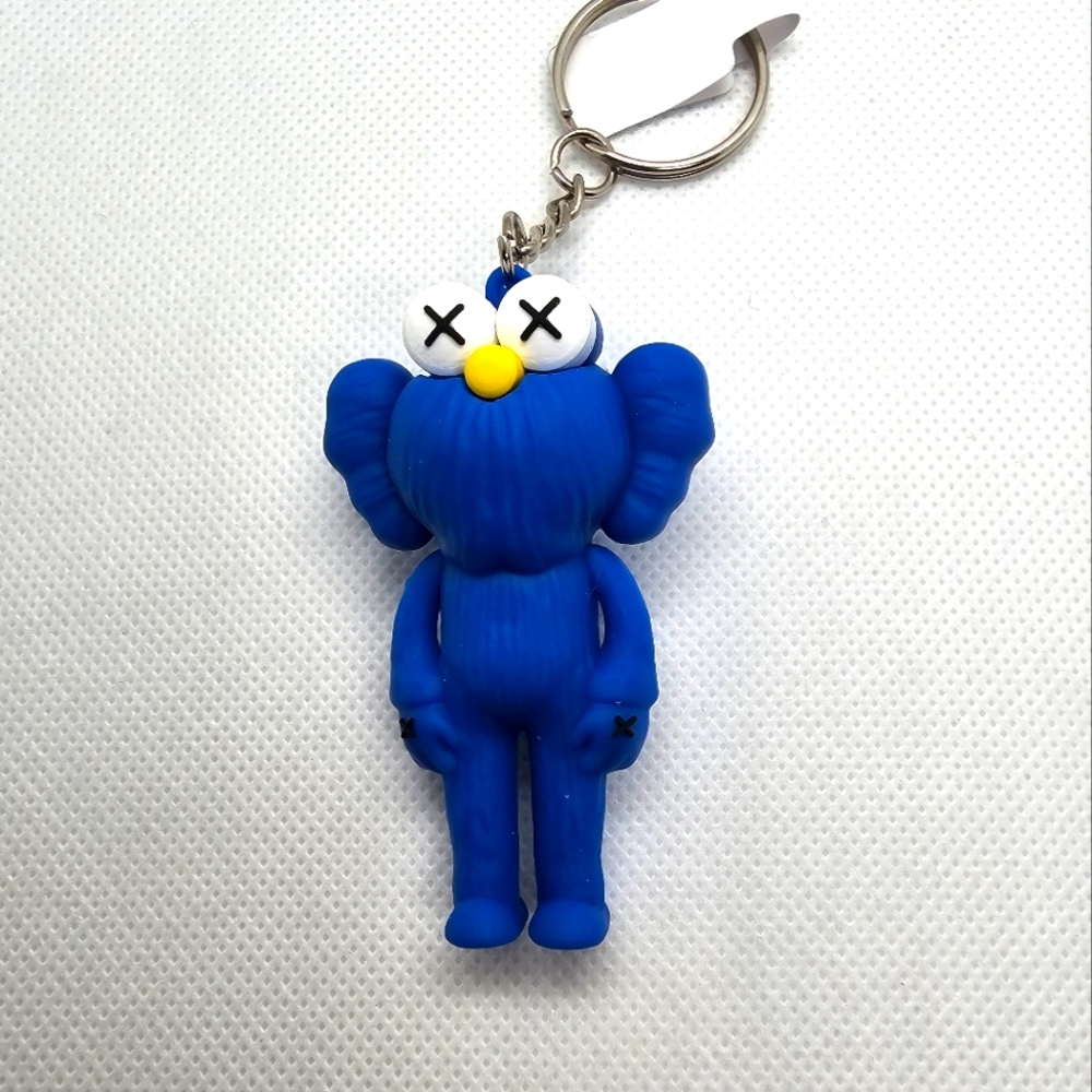 Kaws Blue Keychain